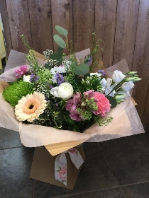 Mixed Hand Tied Bouquet   £35.00