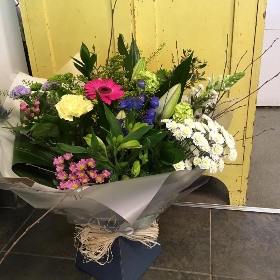 Mixed Hand Tied Bouquet   £40.00