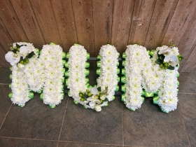 Funeral Lettering